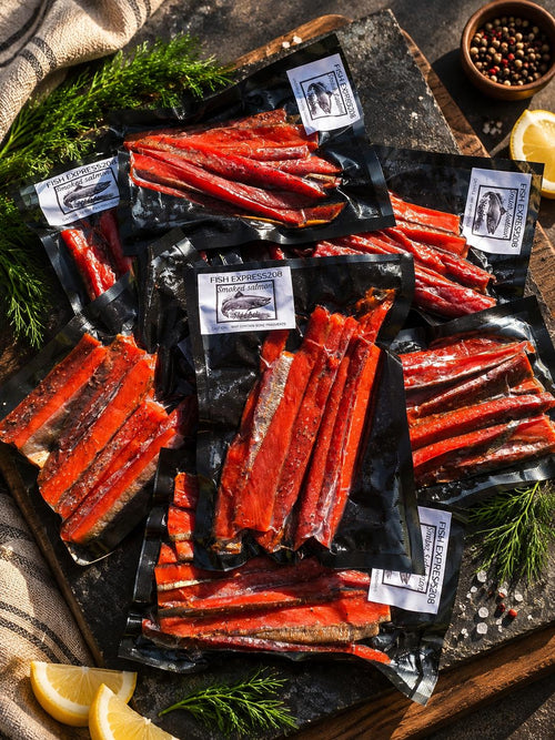 Smoked Salmon Sticks